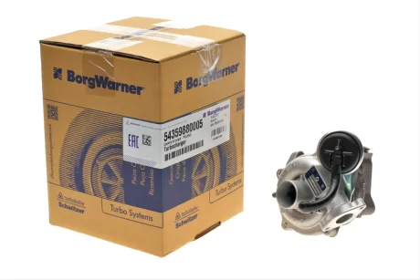 Турбіна Fiat Doblo 1.3JTD BORGWARNER 5435 988 0005 BorgWarner 5435-988-0005