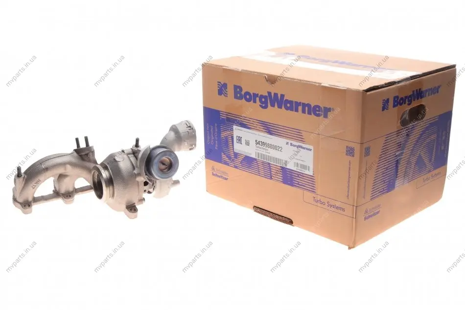 Турбіна VW T5/Caddy 1.9TDI (77kW) BORGWARNER 5439 988 0022 BorgWarner 5439-988-0022 (фото 1)