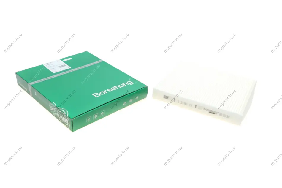 Фільтр салону Skoda Fabia/Roomster/VW Polo 99-10 BORSEHUNG Borsehung B10514 (фото 1)