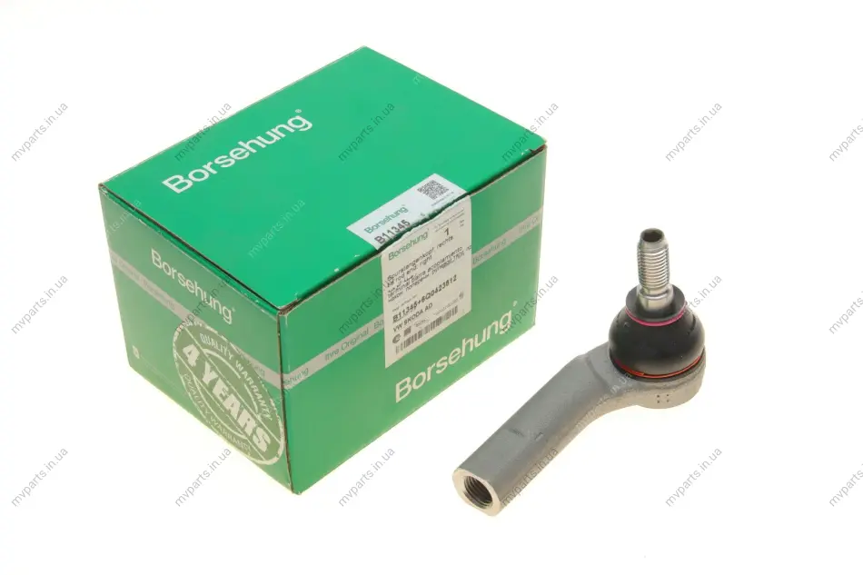 Накінечник тяги керма (R) Seat Cordoba/Ibiza/Skoda Fabia/Roomster/VW Polo 01- BORSEHUNG Borsehung B11345 (фото 1)