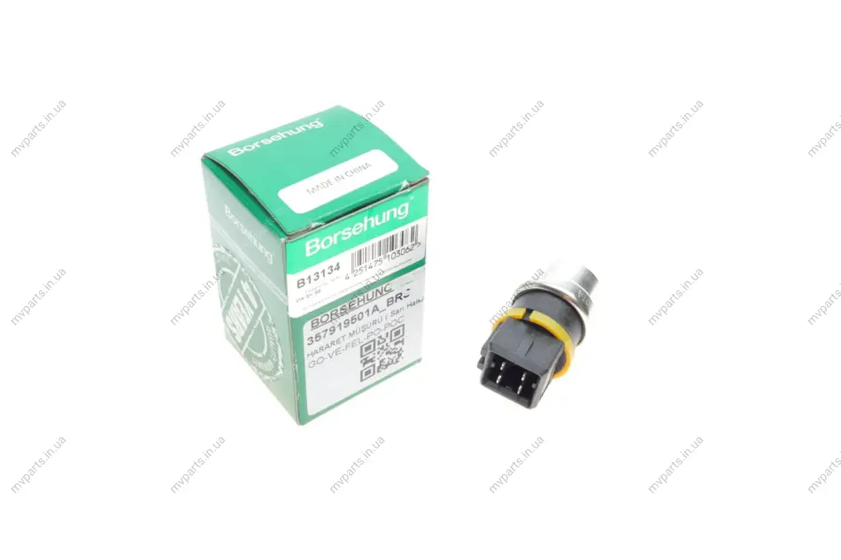 Датчик температури охолоджуючої рідини VW Caddy II/T4 1.4-2.5 90-04 (4 конт.) BORSEHUNG Borsehung B13134 (фото 1)