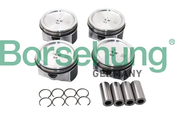Поршень VW Jetta/Polo 1.6 10-22 (76.50mm/STD) (к-кт 4шт.) BORSEHUNG Borsehung B13576 (фото 1)