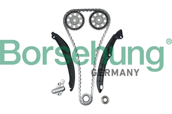 Комплект ланцюга ГРМ Seat Ibiza IV/Toledo IV 1.2 08-15/Skoda Fabia/Rapid 1.2 07-14 (OE VAG) BORSEHUNG Borsehung B16300 (фото 1)