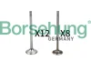 Клапан (впуск/випуск) Audi A4/A6/Skoda Octavia/Superb/VW Golf/Passat 1.8-3.0 -10 (к-кт) (OE VAG) BORSEHUNG Borsehung B18635 (фото 1)