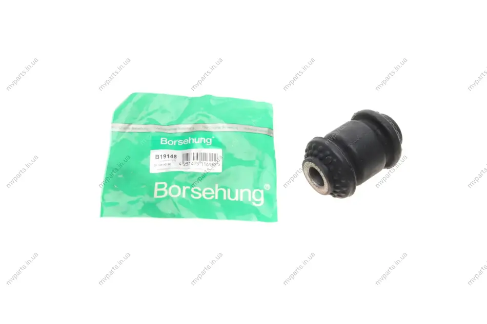 Сайлентблок важеля (переднього/знизу/спереду) Audi A1/Skoda Octavia/VW Caddy/Golf 88-05 (OE VAG) BORSEHUNG Borsehung B19148 (фото 1)