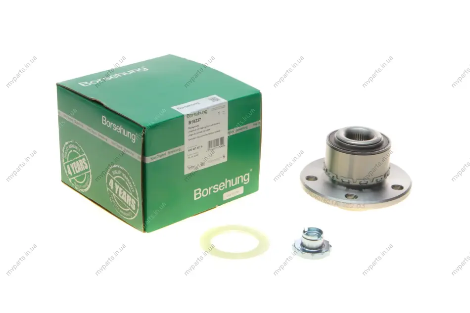 Підшипник маточини (передньої) Skoda Fabia 99-/VW Polo 01- (+ABS) (OE VAG) BORSEHUNG Borsehung B19237 (фото 1)