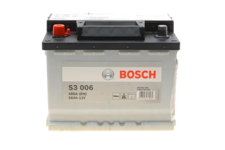 Акумуляторна батарея 56Ah/480A (242x175x190/+L/B13) 0 092 S30 060 BOSCH 0-092-S30-060