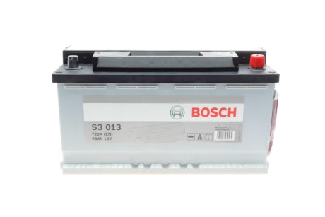 Акумуляторна батарея 90Ah/720A (353x175x190/+R) S3 0 092 S30 130 BOSCH 0-092-S30-130