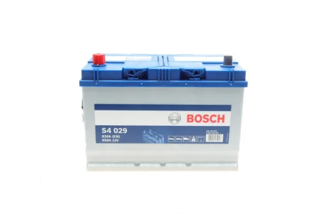 Акумуляторна батарея 95Ah/830A (306x173x225/+L/B01) Азія 0 092 S40 290 BOSCH 0-092-S40-290