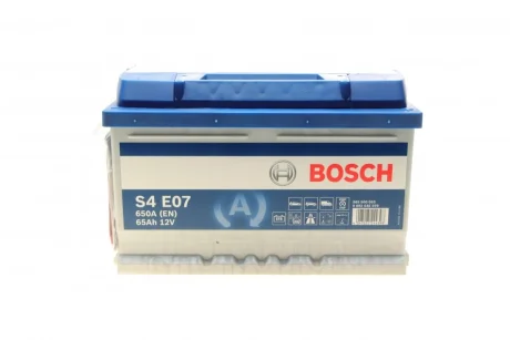 Акумуляторна батарея 65Ah/650A (278x175x175/+R/B13) (Start-Stop EFB) 0 092 S4E 070 BOSCH 0-092-S4E-070