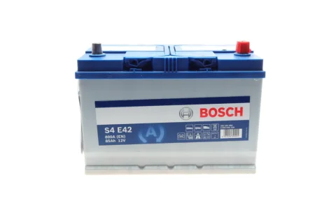 Акумуляторна батарея 85Ah/800A (304x173x225/+R/B01) (Start-Stop EFB) Азія 0 092 S4E 420 BOSCH 0-092-S4E-420