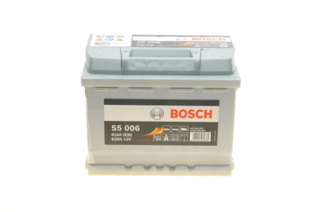 Акумуляторна батарея 63Ah/610A (242x175x190/+L/B13) 0 092 S50 060 BOSCH 0-092-S50-060