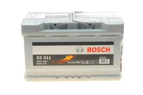 Акумуляторна батарея 85Ah/800A (315x175x190/+R/B13) 0 092 S50 110 BOSCH 0-092-S50-110