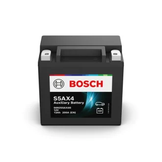 Акумуляторна батарея 13Ah/200A (150x87x145/+L/BO) S5AX4 AB (Start-Stop/AGM/допоміжна) 0 092 S5A X40 BOSCH 0-092-S5A-X40