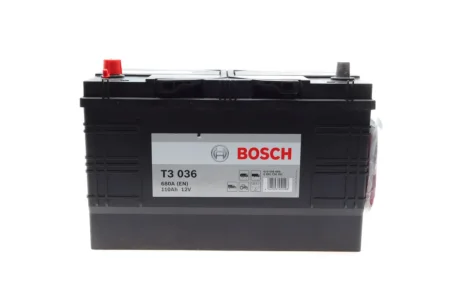 Акумуляторна батарея 110Ah/680A (349x175x235/+L/B00) 0 092 T30 361 BOSCH 0-092-T30-361