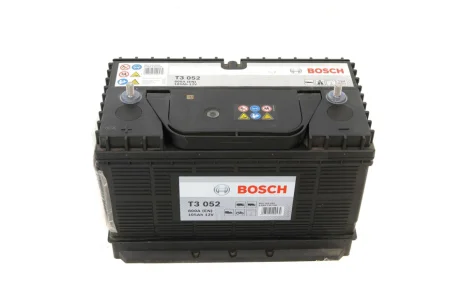 Акумуляторна батарея 105Ah/800A (329x174x237/+L/B01) 0 092 T30 520 BOSCH 0-092-T30-520