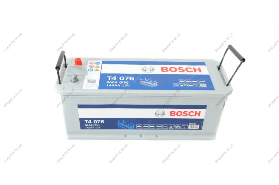 Акумуляторна батарея 140Ah/800A (513x189x223/+L) 0 092 T40 760 BOSCH 0-092-T40-760 (фото 1)