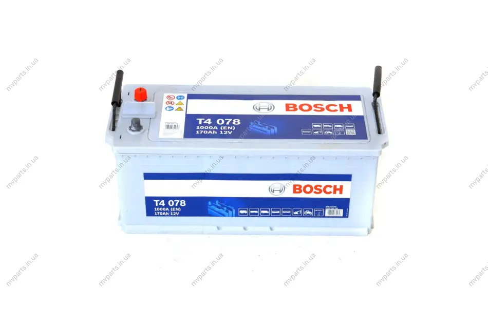 Акумуляторна батарея 170Ah/1000A (513x223x223/+L/B13) 0 092 T40 780 BOSCH 0-092-T40-780 (фото 1)