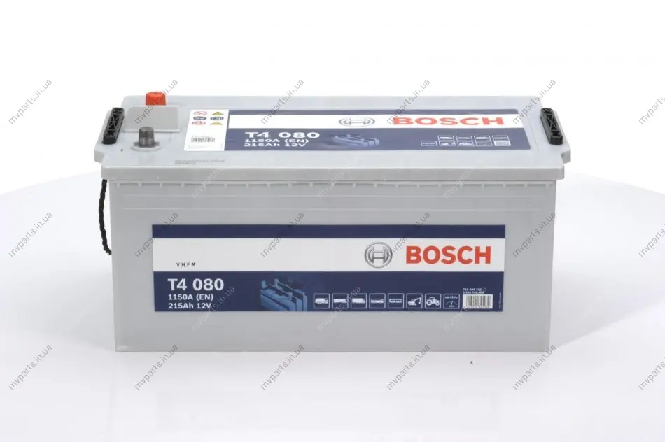 Акумуляторна батарея 215Ah/1150A (518x274x242/+L/B00) 0 092 T40 800 BOSCH 0-092-T40-800 (фото 1)