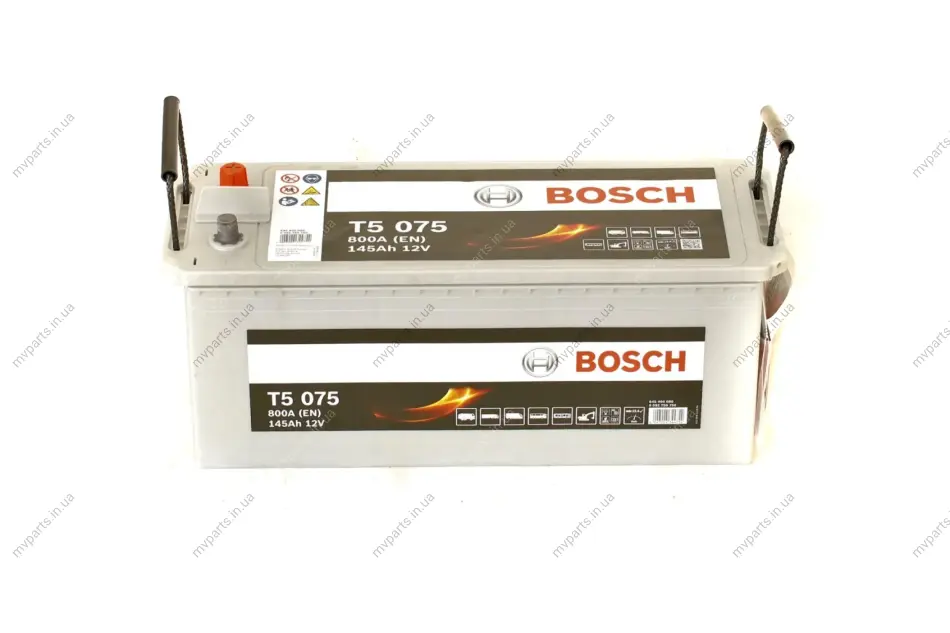 Акумуляторная батарея 145Ah/800A (513x188x223/+L/B00) 0 092 T50 750 BOSCH 0-092-T50-750 (фото 1)