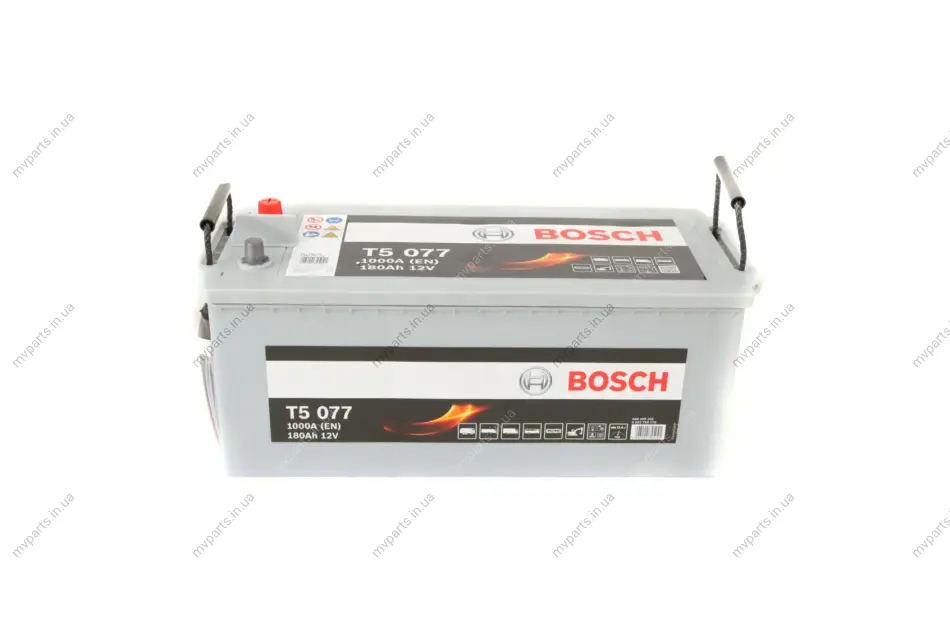 Акумуляторная батарея 180Ah/1000A (513x222x223/+L/B00) 0 092 T50 770 BOSCH 0-092-T50-770 (фото 1)