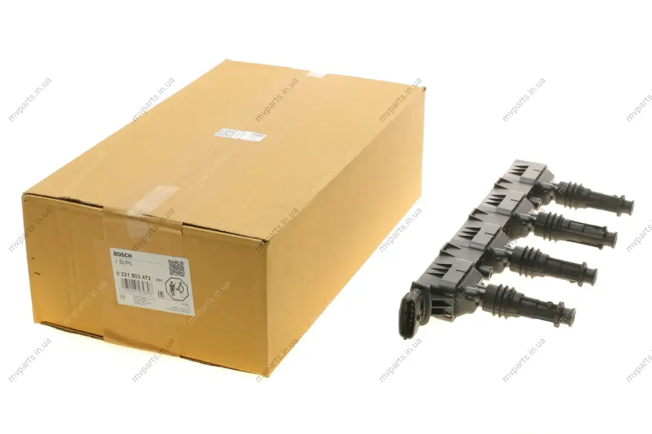 Котушка запалювання Opel Combo/Astra G/H 1.4 16V 04-11 0 221 503 472 BOSCH 0-221-503-472 (фото 1)