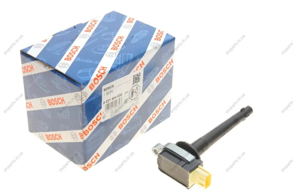 Котушка запалювання Renault Megane III/Scenic III/Laguna III 2.0 16V 07- 0 221 504 030 BOSCH 0-221-504-030 (фото 1)