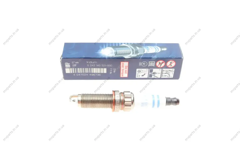 Свічка запалювання MB C-class (W204)/E-class (W211/W212) 07-16 (M276/272) 0 242 140 521 BOSCH 0-242-140-521 (фото 1)