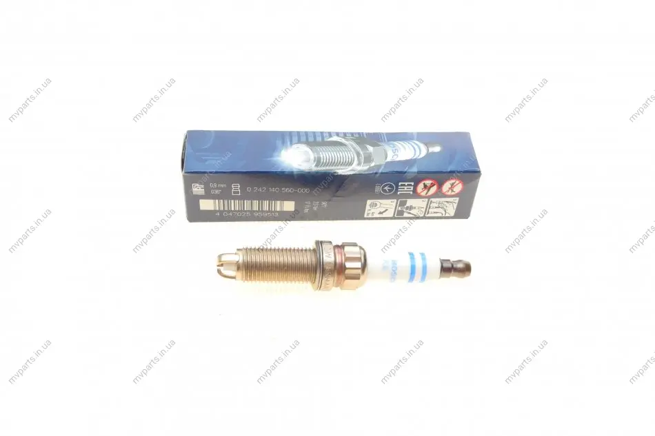 Свічка запалювання BMW 3 (E90)/5 (E60/F10) 04- (N43/N53) 0 242 140 560 BOSCH 0-242-140-560 (фото 1)