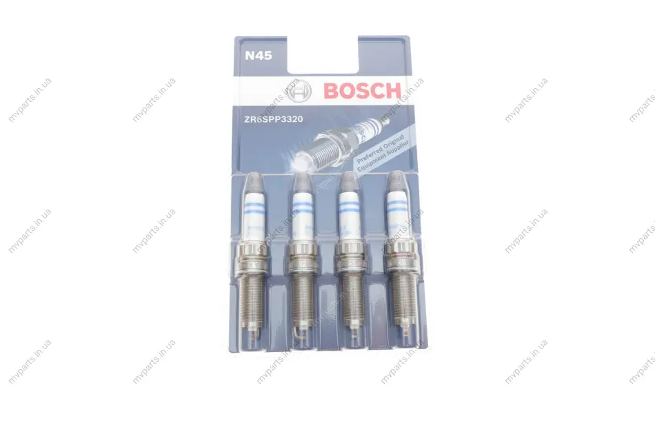 Свічка запалювання (к-кт 4шт) Citroen Berlingo/Peugeot 3008/5008 1.2 15- 0 242 140 805 BOSCH 0-242-140-805 (фото 1)