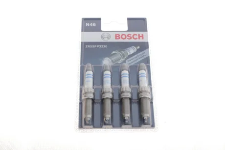 Свічка запалювання (к-кт 4шт) Citroen C3/C4/Peugeot 3008/308/5008/Partner 1.2PureTech 16- 0 242 145 804 BOSCH 0-242-145-804