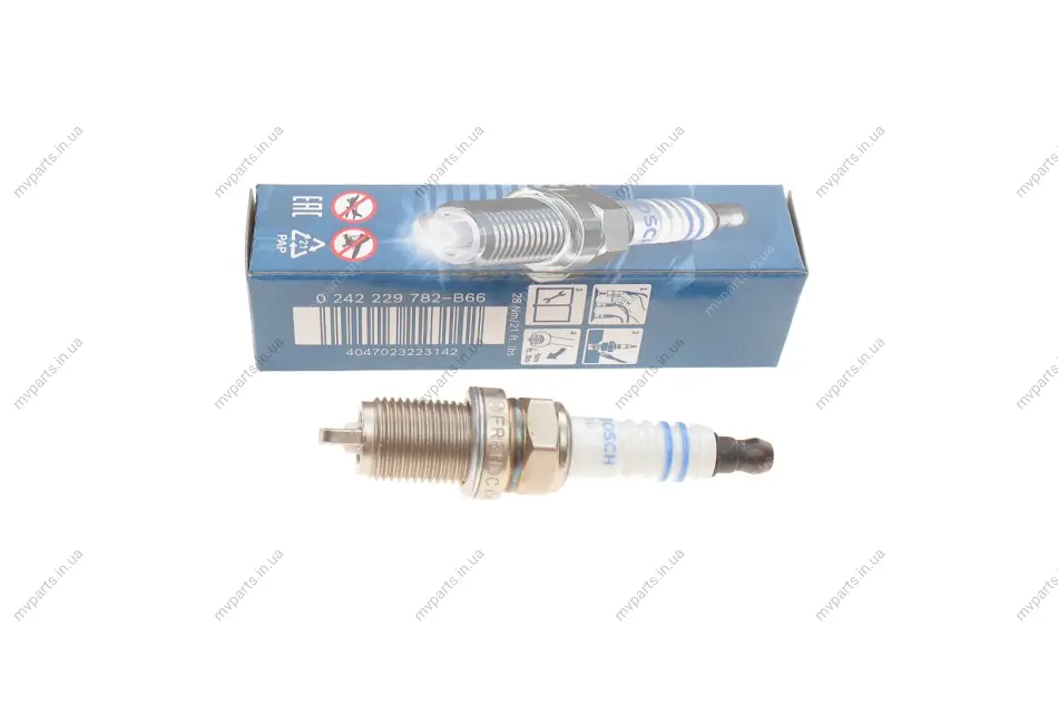 Свічка запалювання Mitsubishi Outlander/Toyota Land Cruiser 3.4i 24V 96-06 0 242 229 782 BOSCH 0-242-229-782 (фото 1)