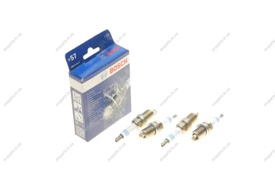 Свічка запалювання Alfa Romeo/Chevrolet/Fiat/Opel (к-кт 4 шт.) 0 242 230 808 BOSCH 0-242-230-808 (фото 1)