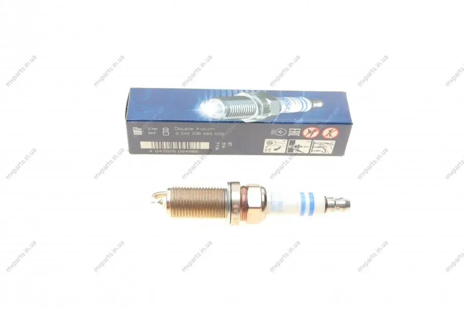 Свічка запалювання Toyota Sequoia/Land Cruiser/Lexus GS/GX/LS/LX 2.7-5.7 07- 0 242 236 593 BOSCH 0-242-236-593 (фото 1)