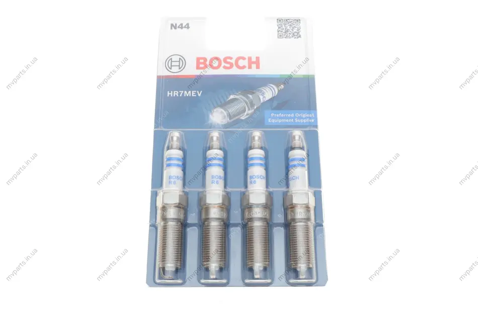 Свічка запалювання (к-кт 4 шт) Ford Focus III/Mondeo IV 1.25-1.6Ti 96- 0 242 236 866 BOSCH 0-242-236-866 (фото 1)