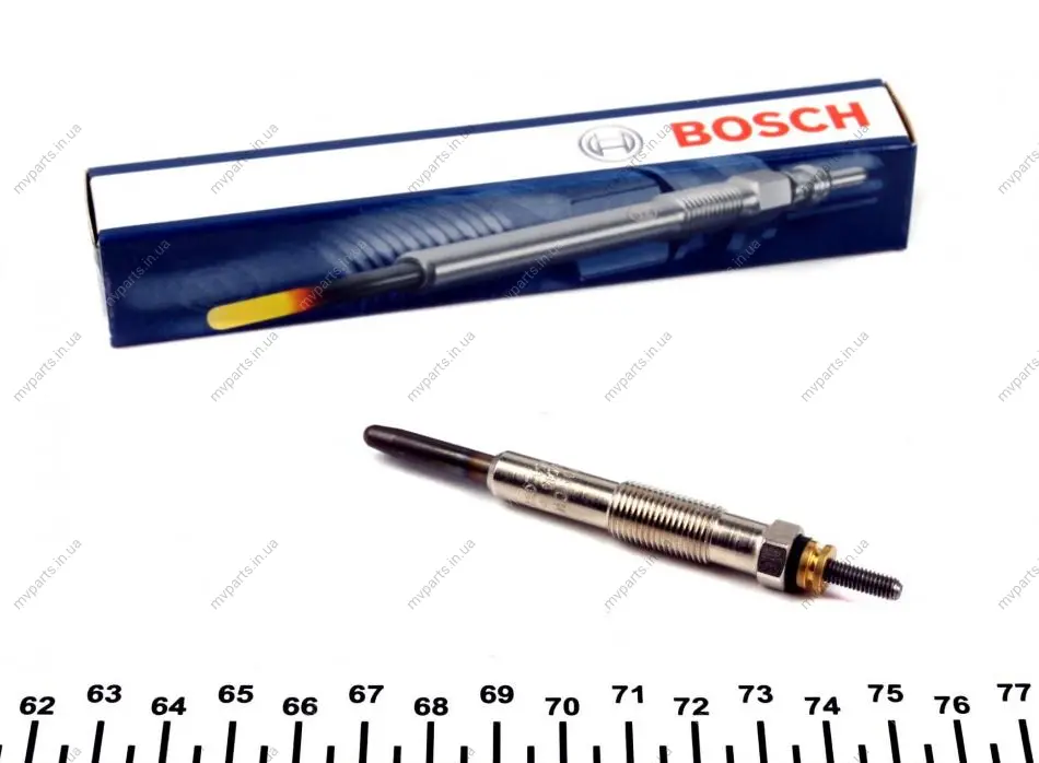 Свічка розжарювання Renault Kangoo 1.9D 0 250 202 035 BOSCH 0-250-202-035 (фото 1)