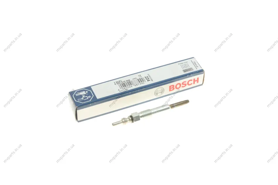 Свічка розжарювання Renault Master/Trafic 1.9DCI 0 250 212 009 BOSCH 0-250-212-009 (фото 1)