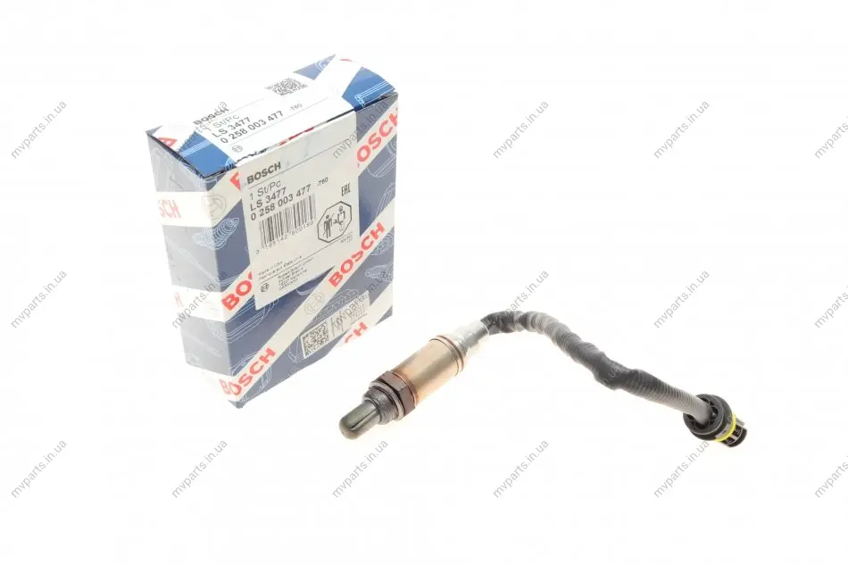 Лямбда зонд BMW 3 (E46)/5 (E39/E60)/7 (E38/E65/E66/E67) 94-10 (M52/M54) 0 258 003 477 BOSCH 0-258-003-477 (фото 1)