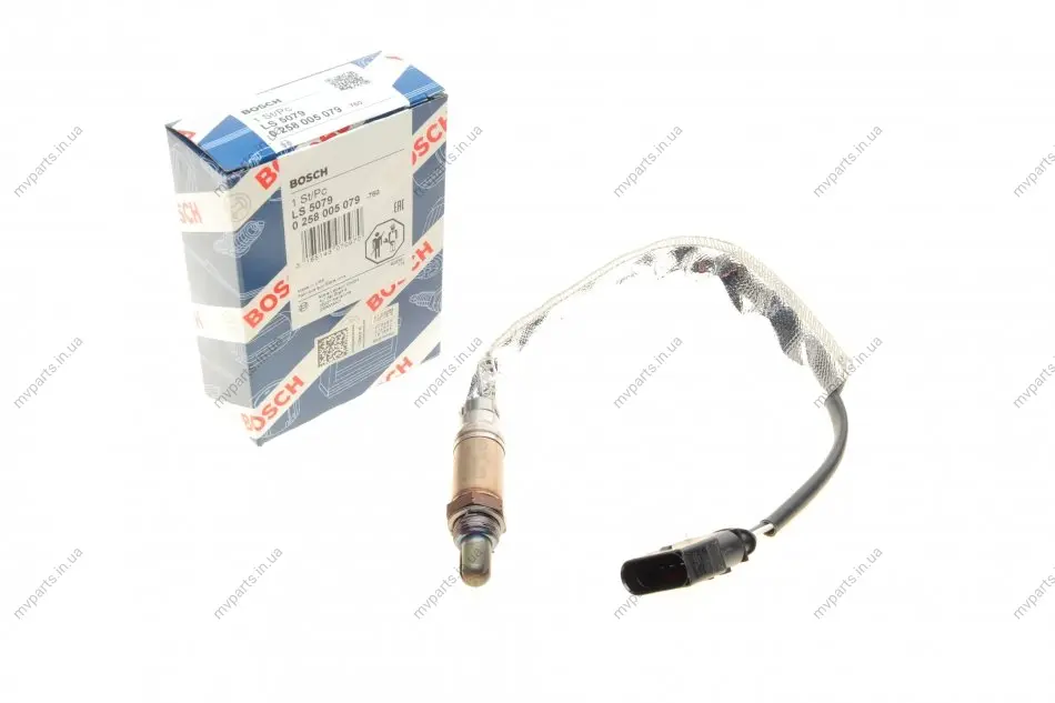 Лямбда-зонд Skoda Octavia/VW Golf IV 1.6 96-07 0 258 005 079 BOSCH 0-258-005-079 (фото 1)
