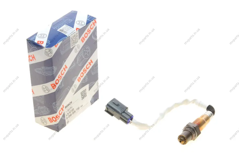Лямбда зонд Citroen C1/Peugeot 107/Toyota Auris/Corolla/Yaris 1,0-2,0 01- 0 258 006 720 BOSCH 0-258-006-720 (фото 1)