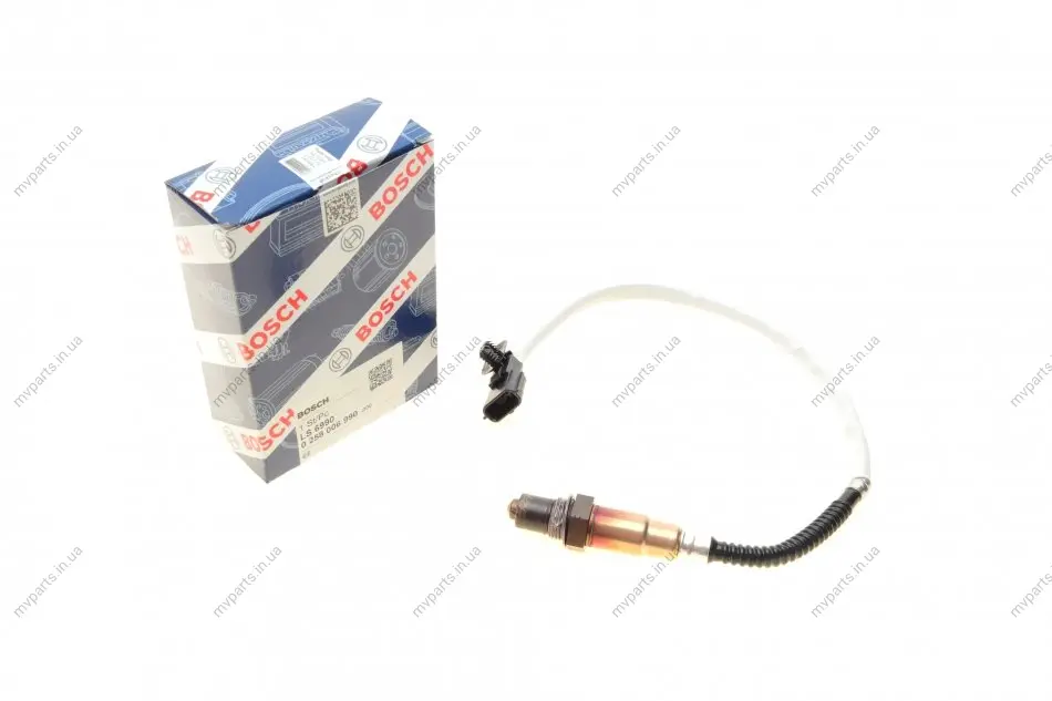 Лямбда зонд Dacia Duster/Sandero 1.6 10-/Renault Kangoo/Scenic/Megane 1.6/2.0 03- 0 258 006 990 BOSCH 0-258-006-990 (фото 1)