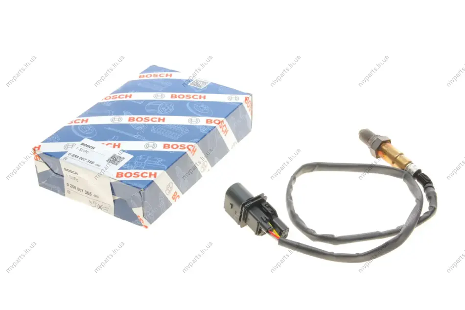 Лямбда зонд VW Caddy III 1.4 04-06 0 258 007 355 BOSCH 0-258-007-355 (фото 1)