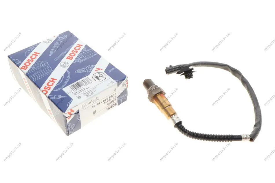 Лямбда зонд Renault Clio/Kangoo 0.9/1.6/2.0 08- 0 258 010 110 BOSCH 0-258-010-110 (фото 1)
