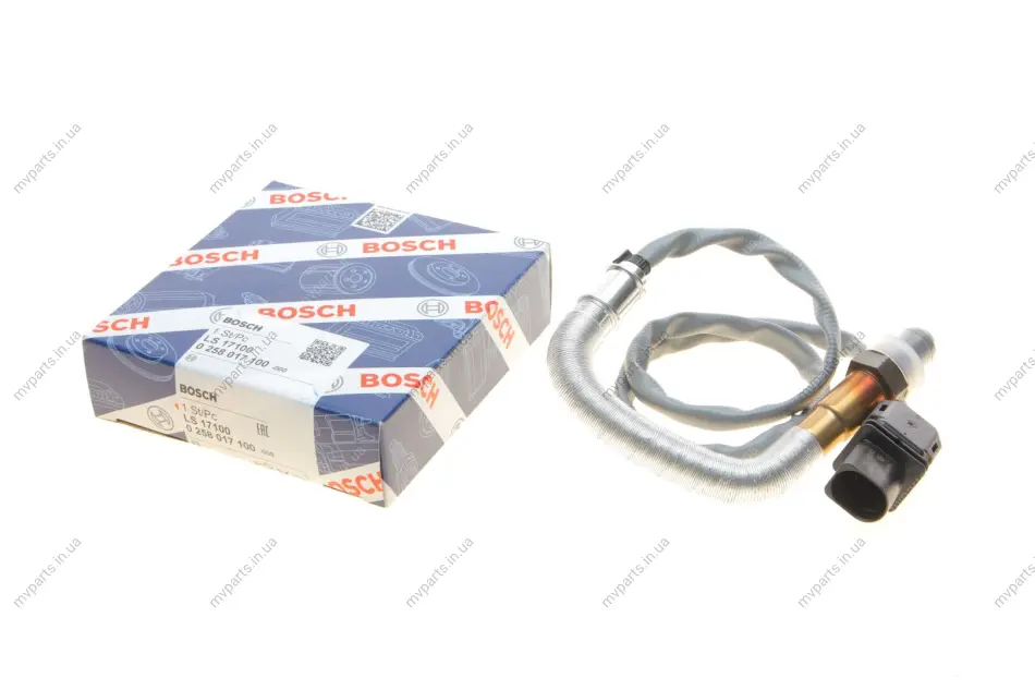 Лямбда зонд BMW 3 (E90)/5 (E60/F10) (N52/N53) 05-13 0 258 017 100 BOSCH 0-258-017-100 (фото 1)