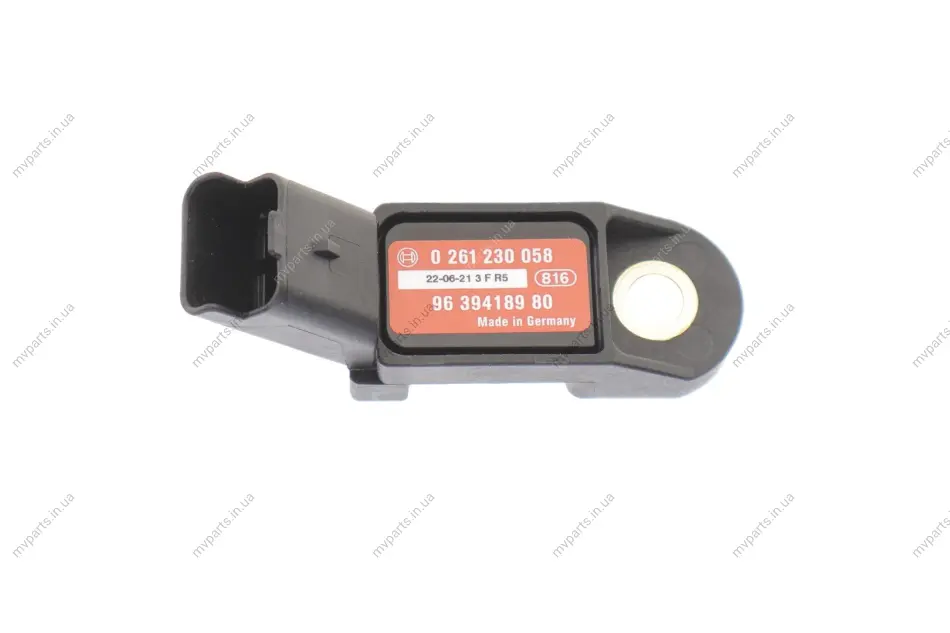 Датчик тиску в впускному колекторі Citroen C4/C5 2.0 16V/3.0 V6 04- 0 261 230 058 BOSCH 0-261-230-058 (фото 1)
