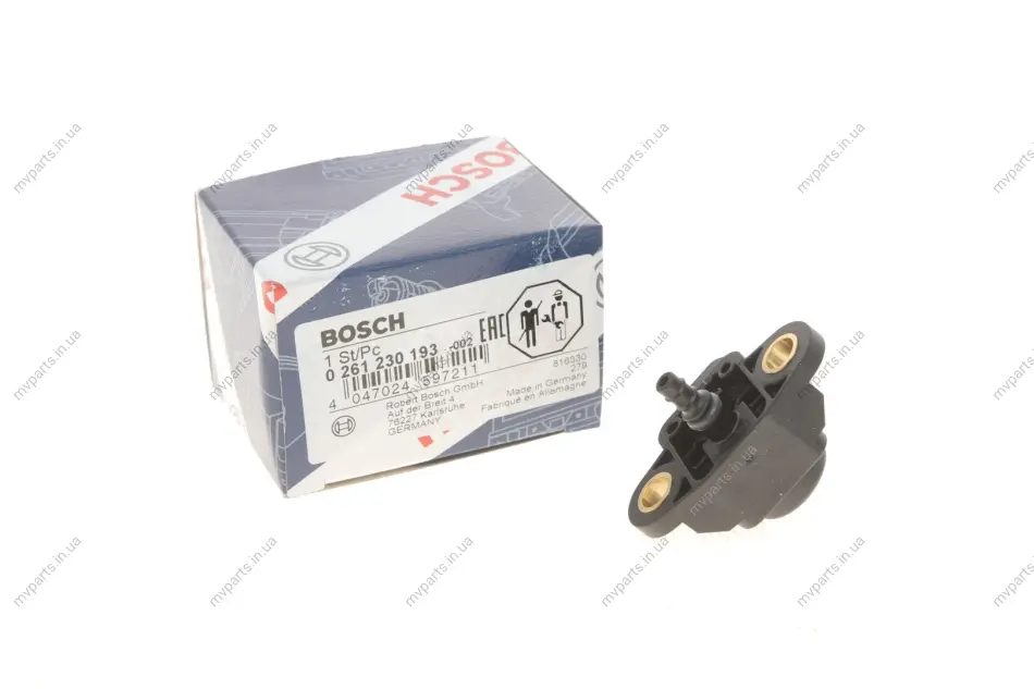 Датчик тиску наддува MB Sprinter 06-/Vito 03- 0 261 230 193 BOSCH 0-261-230-193 (фото 1)