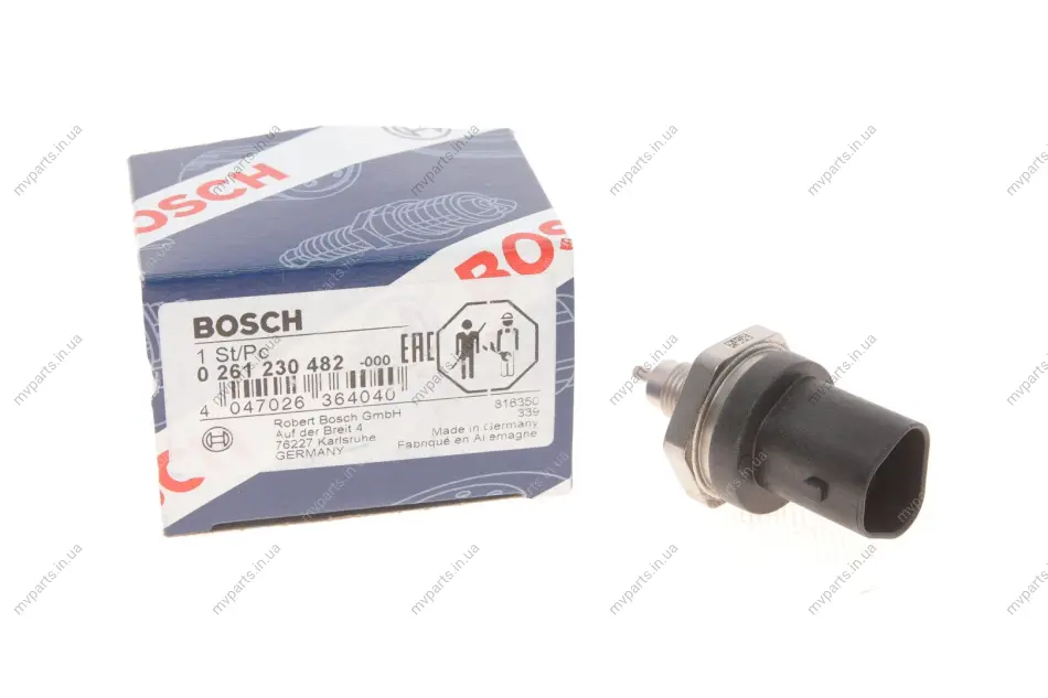 Датчик тиску масла Mazda 3/6/CX-3/CX-5 12- замінено на 0 261 544 01F 0 261 230 482 BOSCH 0-261-230-482 (фото 1)