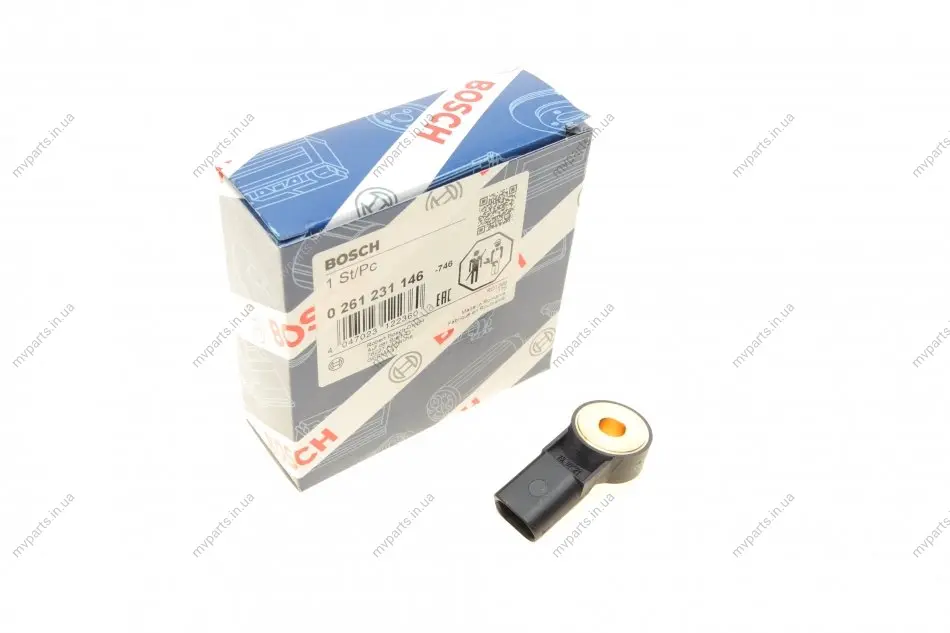 Датчик детонації VW Caddy/T5/T6/Touareg 1.0-6.0 03- 0 261 231 146 BOSCH 0-261-231-146 (фото 1)