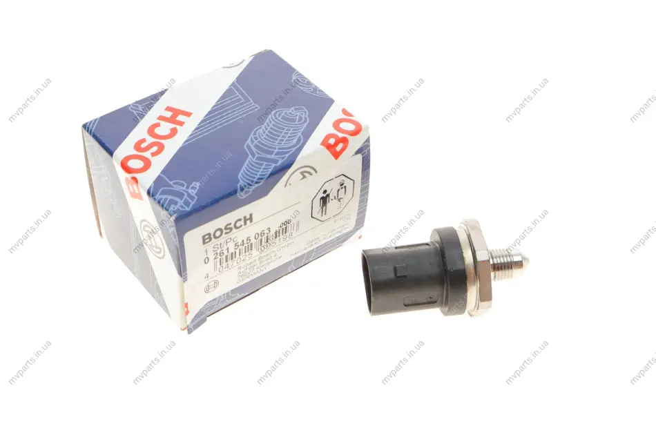 Датчик тиску палива Ford Galaxy II/Mondeo IV 2.0 EcoBoost 10-15 0 261 545 063 BOSCH 0-261-545-063 (фото 1)