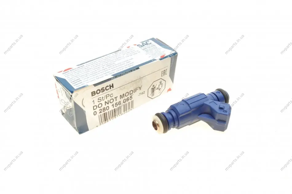 Форсунка паливна VW Passat 1.8T 00-05/Skoda SuperB 1.8T 01-08 0 280 156 065 BOSCH 0-280-156-065 (фото 1)